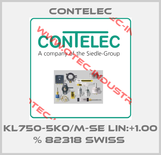 KL750-5K0/M-SE LIN:+1.00 % 82318 SWISS -big