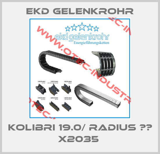 KOLIBRI 19.0/ RADIUS ?? X2035 -big