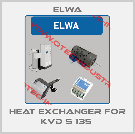 Heat exchanger for KVD S 135 -big