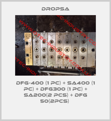 DFG-400 (1 pc) + SA400 (1 pc) + DFG300 (1 pc) + SA200(2 pcs) + DFG 50(2pcs) -big