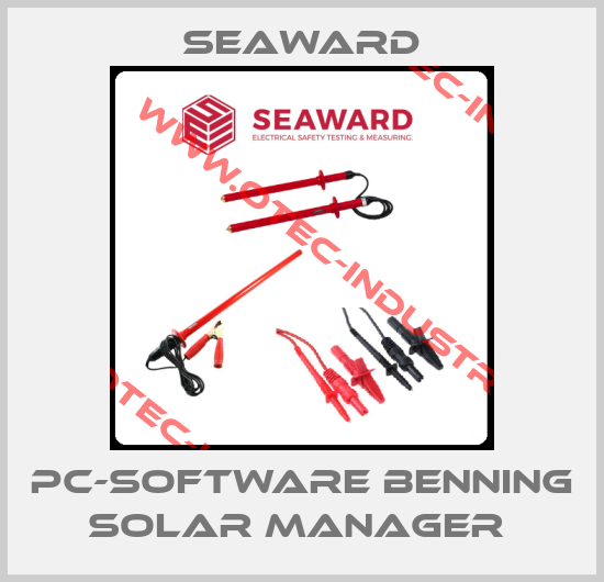 PC-Software BENNING SOLAR Manager -big