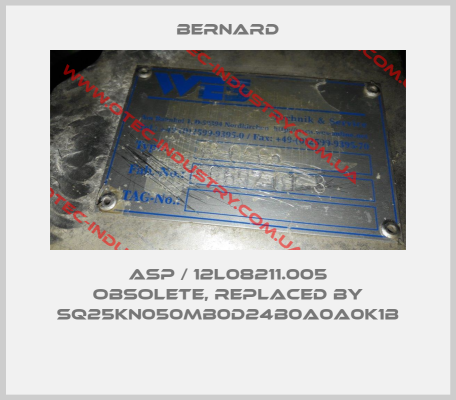 ASP / 12L08211.005 obsolete, replaced by SQ25KN050MB0D24B0A0A0K1B -big