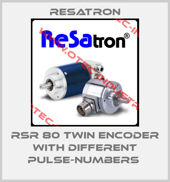 RSR 80 Twin Encoder with Different Pulse-Numbers -big
