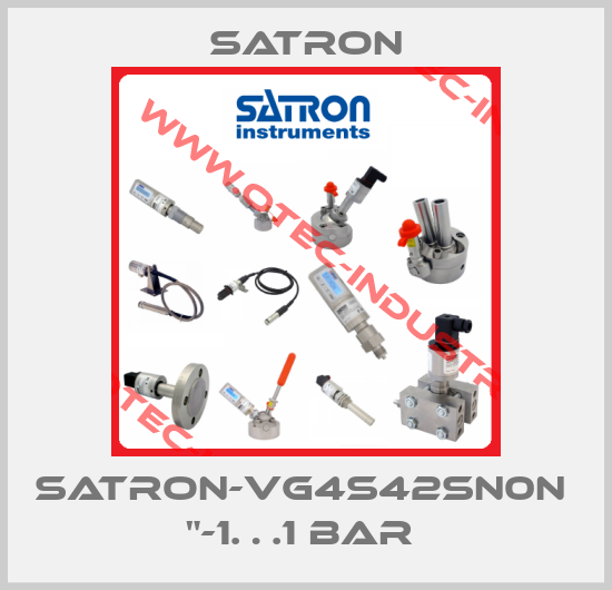 SATRON-VG4S42SN0N  "-1…1 bar -big