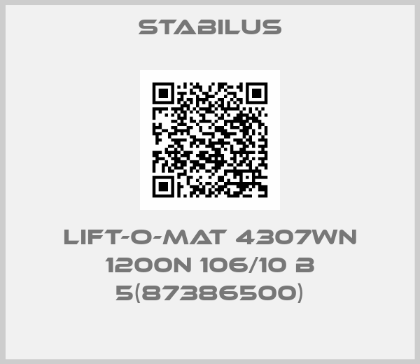 LIFT-O-MAT 4307WN 1200N 106/10 B 5(87386500)-big