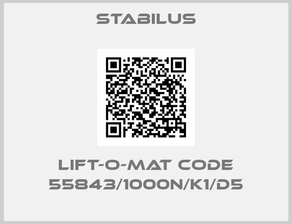 LIFT-O-MAT CODE 55843/1000N/K1/D5-big