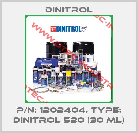 P/N: 1202404, Type: Dinitrol 520 (30 ml)-big