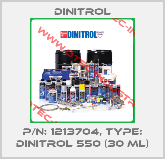 P/N: 1213704, Type: Dinitrol 550 (30 ml)-big