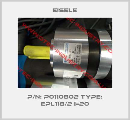 P/N: P0110802 Type: EPL118/2 i=20-big