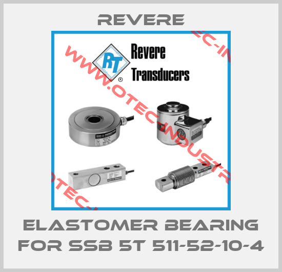 Elastomer bearing for SSB 5t 511-52-10-4-big