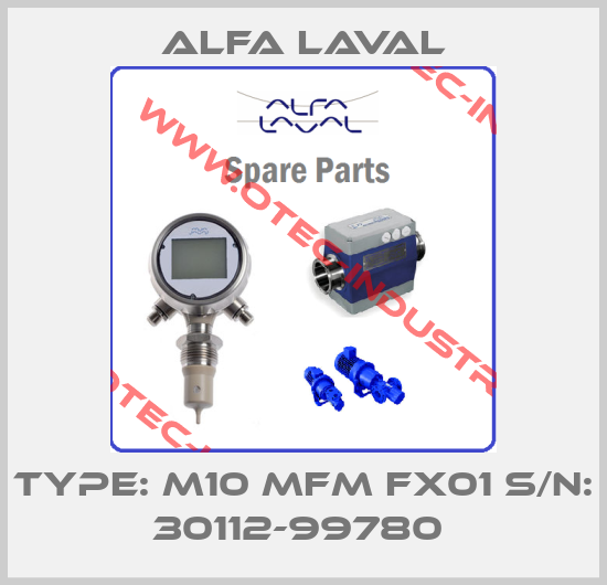 Type: M10 MFM FX01 S/N: 30112-99780 -big