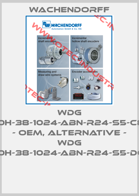 WDG 100H-38-1024-ABN-R24-S5-C84 - OEM, alternative - WDG 100H-38-1024-ABN-R24-S5-D68 -big