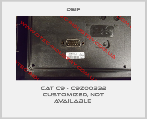 CAT C9 - C9Z00332 customized, not available -big