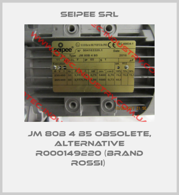 JM 80B 4 B5 obsolete, alternative R000149220 (brand Rossi) -big