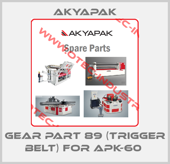 Gear part 89 (Trigger belt) for APK-60 -big