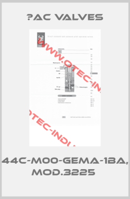 44C-M00-GEMA-1BA, Mod.3225 -big