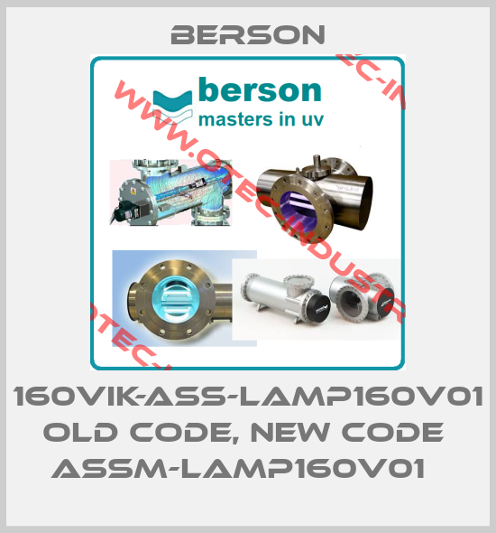 160VIK-ASS-LAMP160V01 old code, new code  ASSM-LAMP160V01  -big