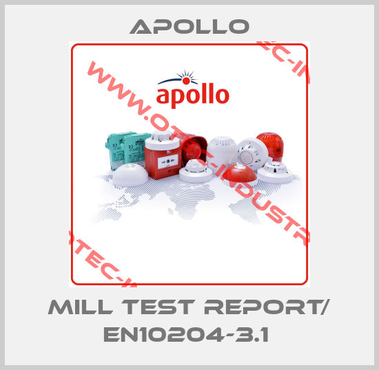 Mill Test Report/ EN10204-3.1 -big