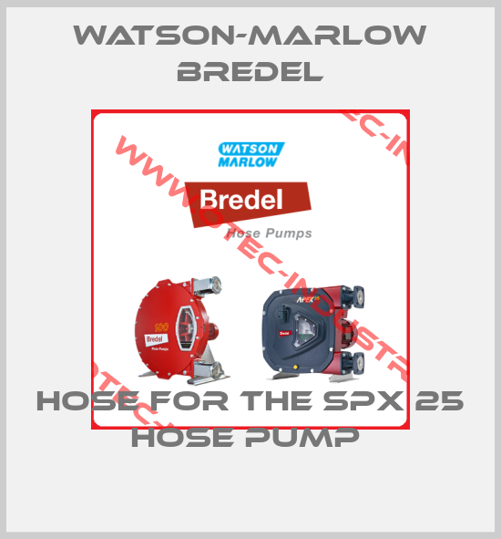Hose for the SPX 25 hose pump -big