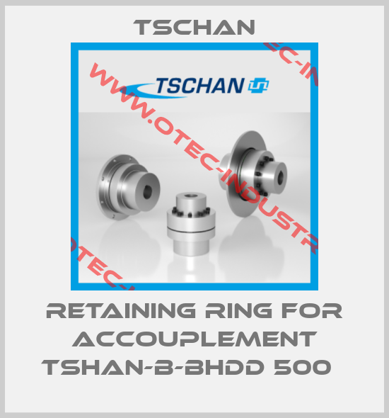 retaining ring for accouplement TSHAN-B-BHDD 500  -big
