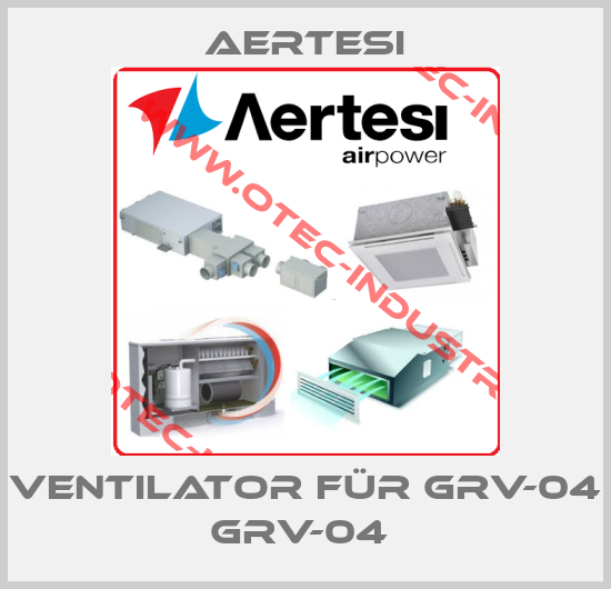 Ventilator für GRV-04 GRV-04 -big