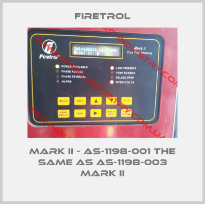 Mark II - AS-1198-001 the same as AS-1198-003 MARK II-big