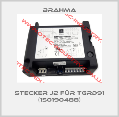 Stecker J2 für TGRD91 (150190488)-big