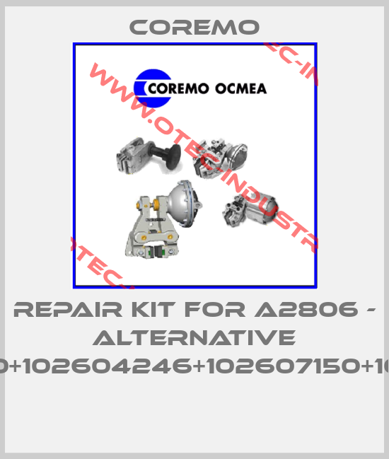 Repair Kit for A2806 - alternative 102604261+102604260+102604246+102607150+100850006+102606237 -big