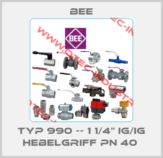  Typ 990 -- 1 1/4" IG/IG Hebelgriff PN 40 -big