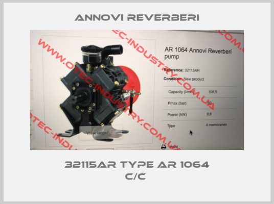 32115AR Type AR 1064 C/C -big