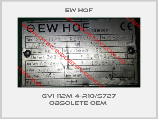 GVI 112M 4-R10/S727 obsolete OEM -big