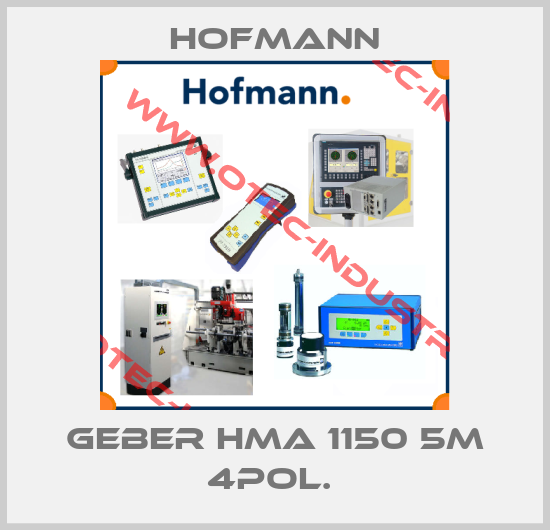 Geber HMA 1150 5m 4pol. -big