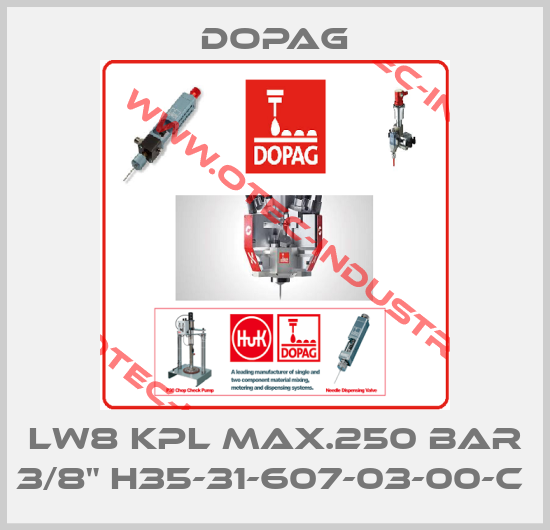 LW8 KPL MAX.250 BAR 3/8" H35-31-607-03-00-C -big