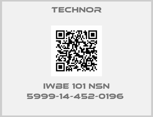 IWBE 101 NSN 5999-14-452-0196 -big