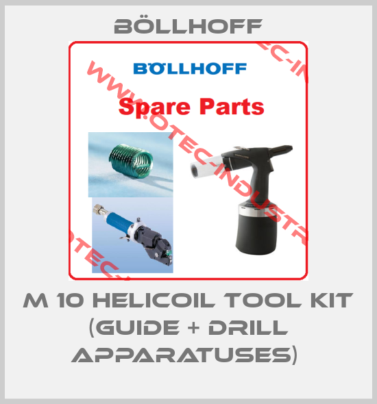 M 10 HELICOIL TOOL KIT (GUIDE + DRILL APPARATUSES) -big