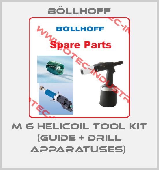 M 6 HELICOIL TOOL KIT (GUIDE + DRILL APPARATUSES) -big