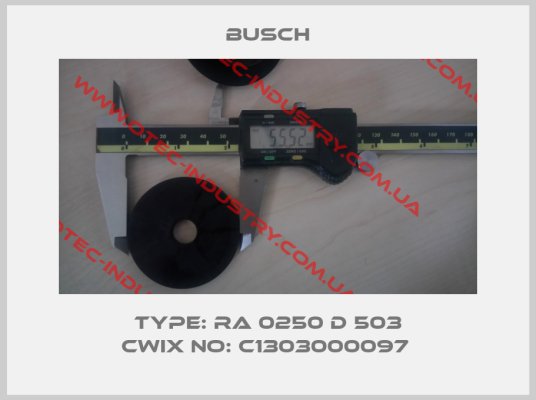 Type: RA 0250 D 503 CWIX No: C1303000097 -big