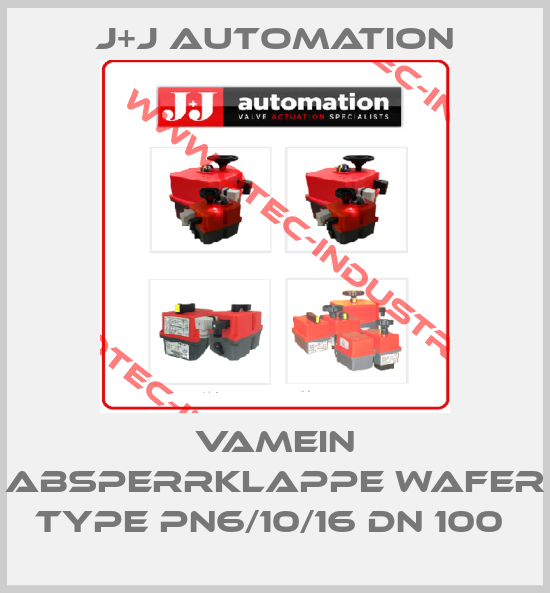 VAMEIN Absperrklappe Wafer Type PN6/10/16 DN 100 -big
