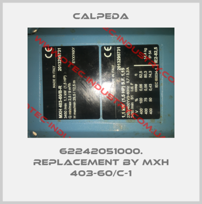 62242051000. replacement by MXH 403-60/C-1-big