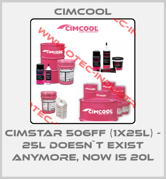 Cimstar 506FF (1x25L) - 25L doesn`t exist anymore, now is 20L-big