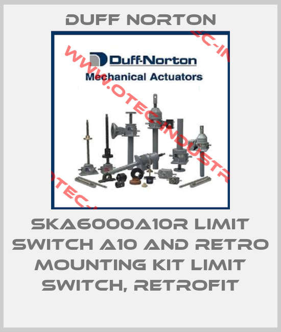 SKA6000A10R Limit Switch A10 and Retro Mounting Kit LIMIT SWITCH, RETROFIT-big