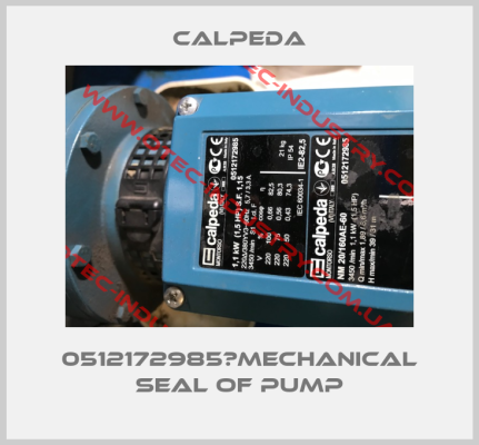 0512172985　Mechanical seal of pump-big