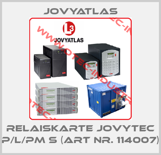 Relaiskarte JOVYTEC P/L/PM S (Art Nr. 114007)-big