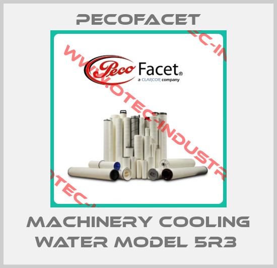 MACHINERY COOLING WATER MODEL 5R3 -big