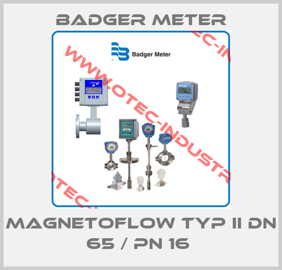 MAGNETOFLOW TYP II DN 65 / PN 16 -big