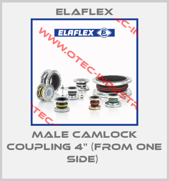 MALE CAMLOCK COUPLING 4" (FROM ONE SIDE) -big