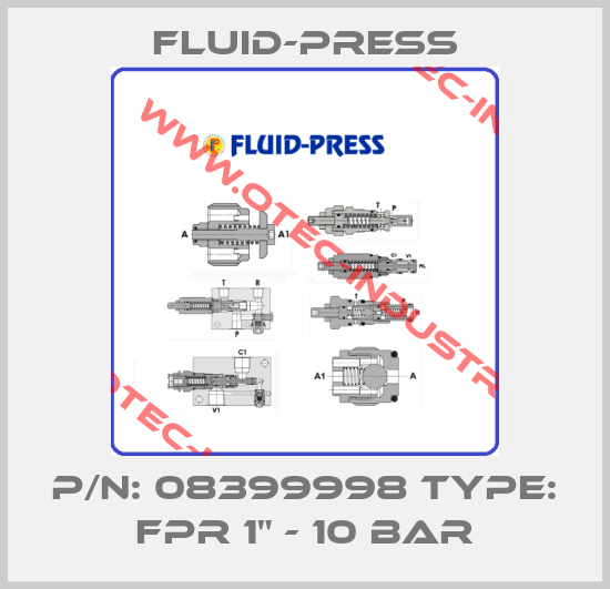 P/N: 08399998 Type: FPR 1" - 10 bar-big