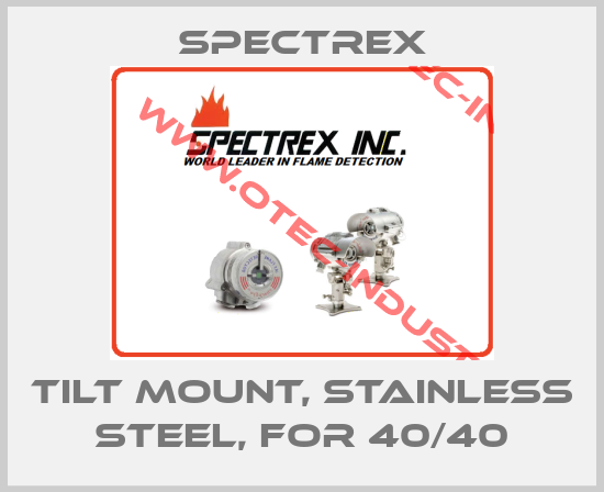 Tilt Mount, stainless steel, for 40/40-big