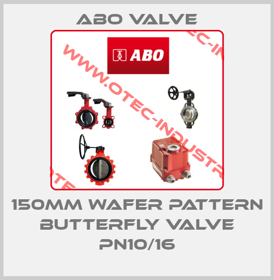 150MM WAFER PATTERN BUTTERFLY VALVE PN10/16-big