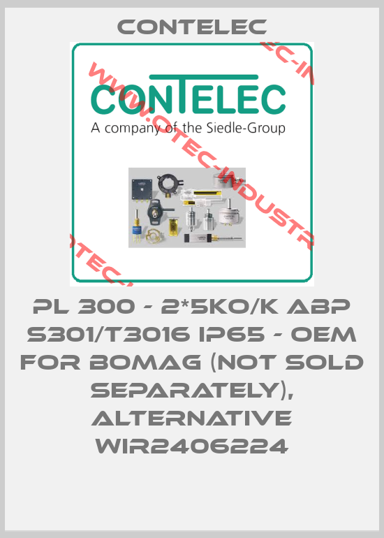 PL 300 - 2*5KO/K ABP S301/T3016 IP65 - OEM for Bomag (not sold separately), alternative WIR2406224-big